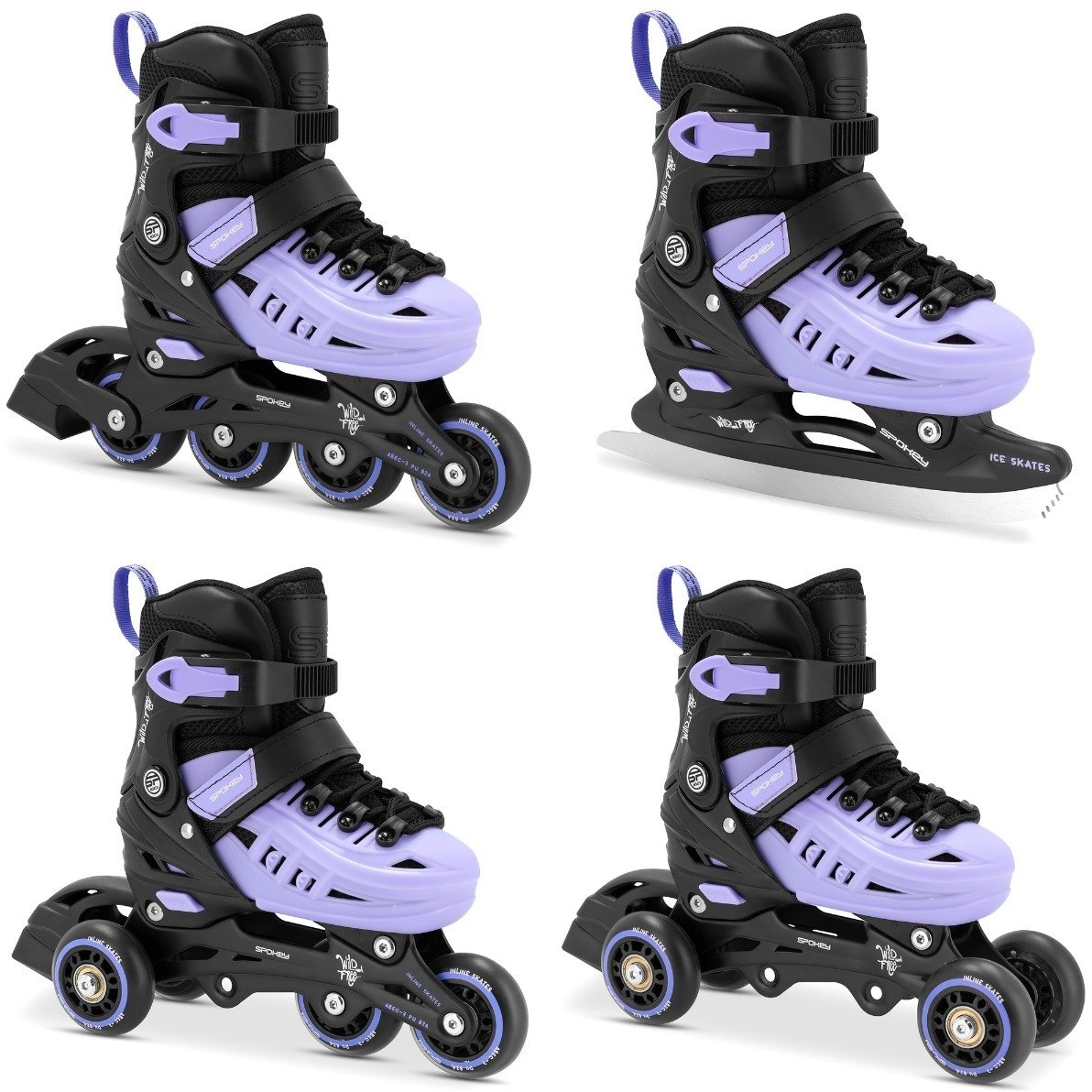 Rolki Spokey 4ONE z wymienną płozą