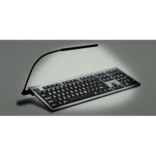 Lampka biurkowa LogicKeyboard czarna  (LL-BLACK) |