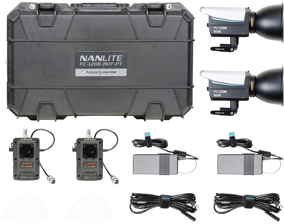 Zestaw studyjny Nanlite FC-120B 2KIT-PT Dwukolorowy