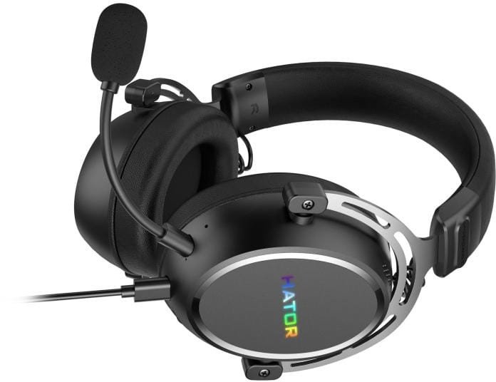 Słuchawki Hator Hypergang 3 USB Czarne