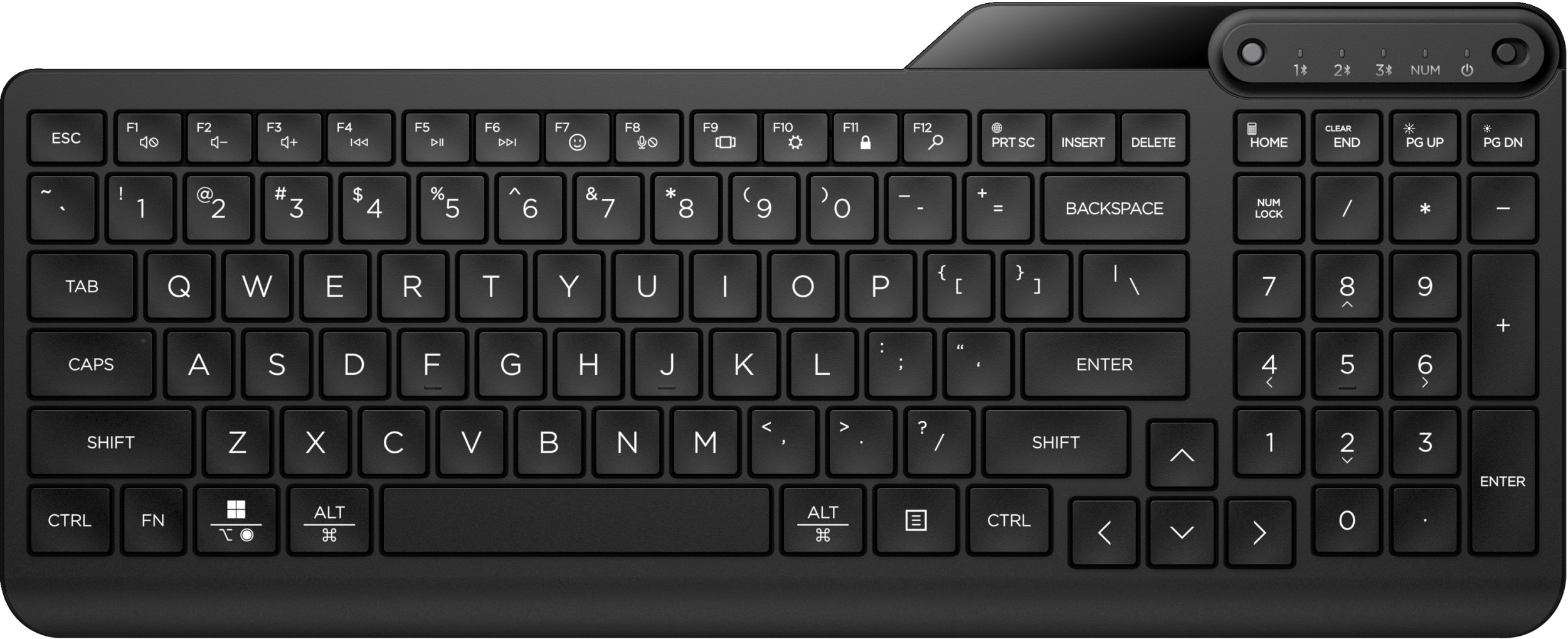 Bluetooth klávesnica HP 460 Multi-Device |