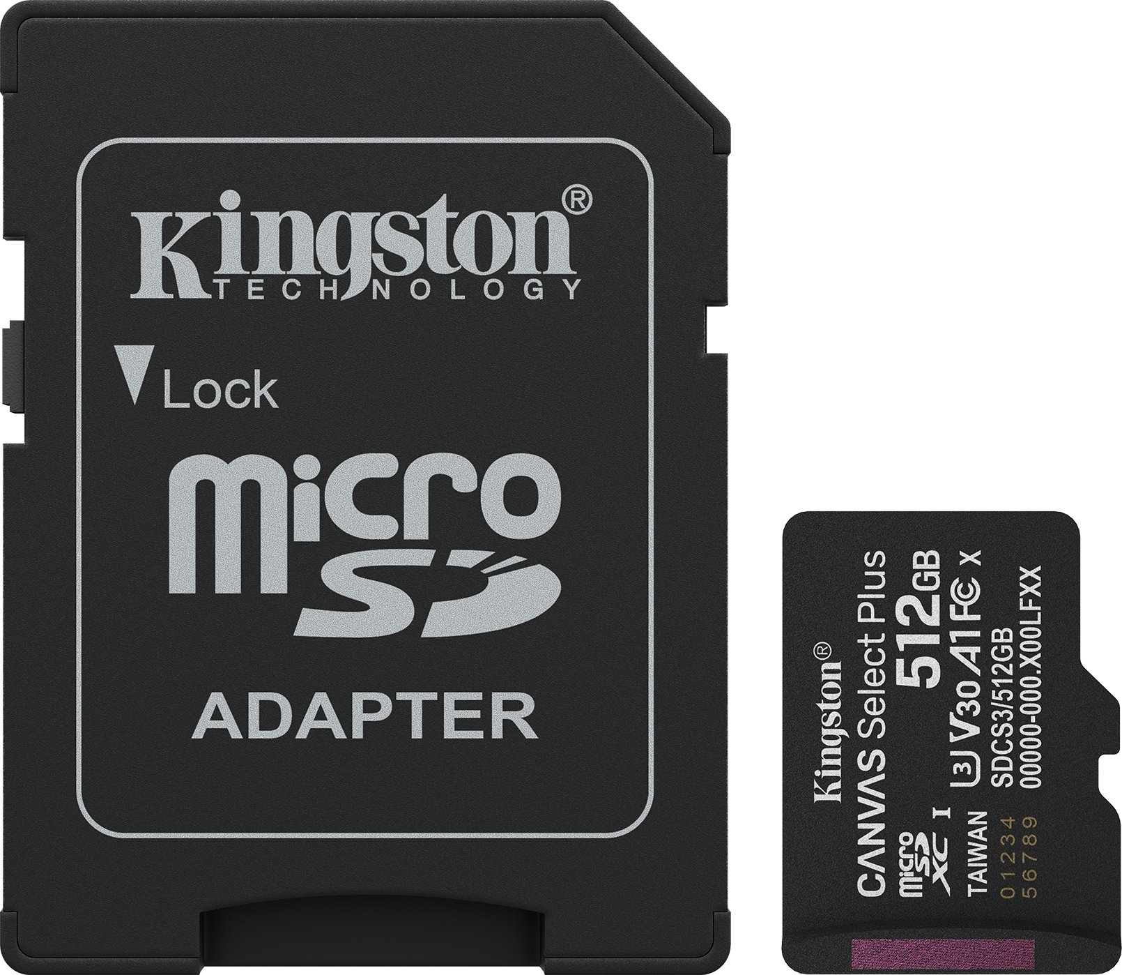 Kingston Technology 512GB microSDXC Canvas Select