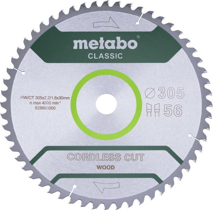 Metabo Piła tarczowa HW/CT 305x30x56z Cordless