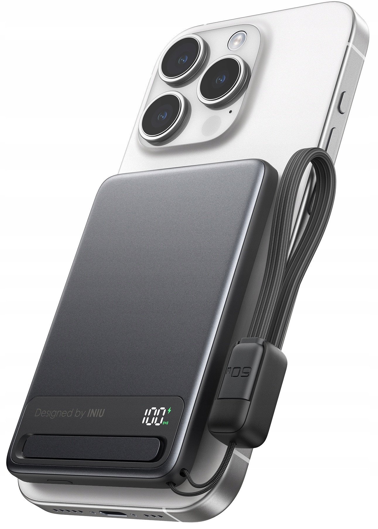 Powerbank INIU MagPro Slim 5000mAh Czarny