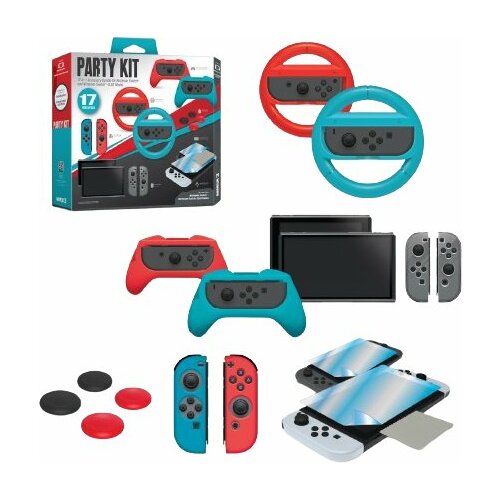 Hyperkin Zestaw akcesoriów Armor3 Party Kit