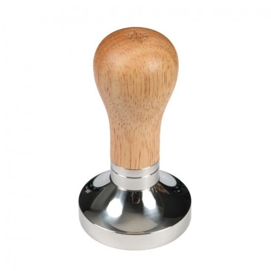 Eureka Tamper 58mm, oak wood |
