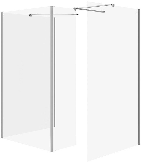 Cersanit (kabiny walk-in) SET B806: Kabina