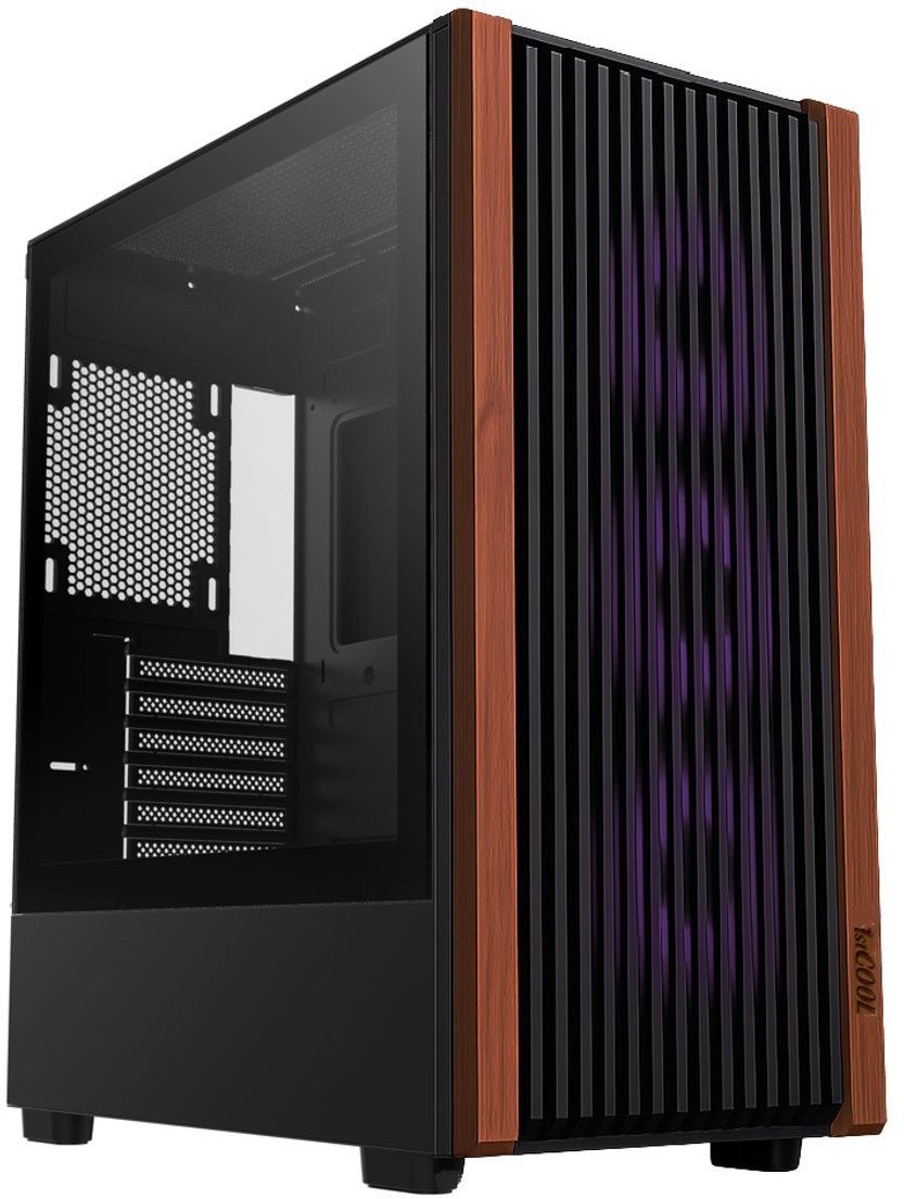 Obudowa 1stCOOL G6 Noble Czarny (ML-G6-NOBLE-USBC-TS)