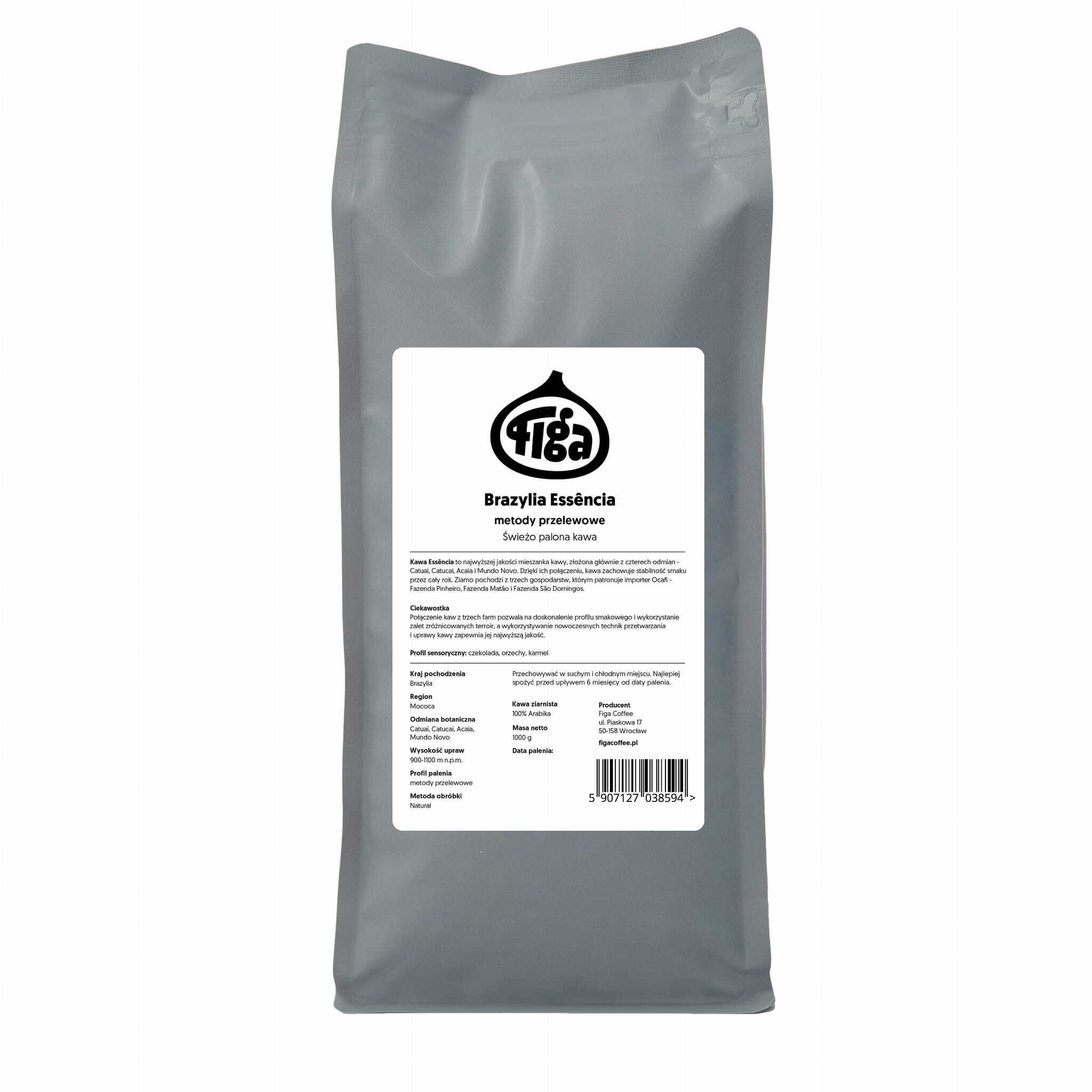 Kawa ziarnista Figa Coffee Brazylia Essencia