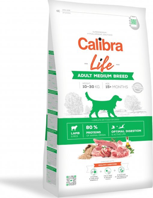 CALIBRA Life Adult Medium Breed Lamb