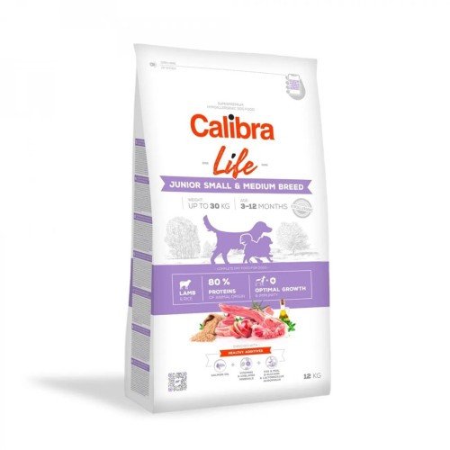 CALIBRA Life Junior Small&Medium breed Lamb