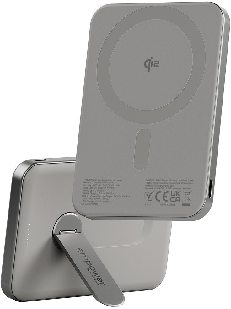 Powerbank PanzerGlass Bank Spin Stand 5000mAh