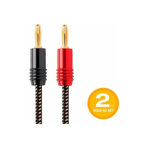 Kabel Monoprice Banan x2 - Banan