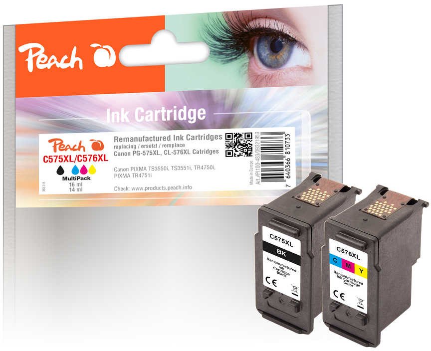 Tusz Peach Peach Patrone Canon PG-575XL/CL-576XL