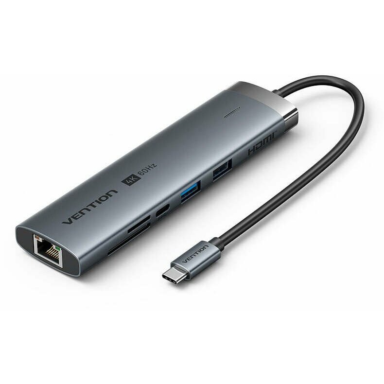 Vention USB-C 9-in-1 4K 60Hz 100W