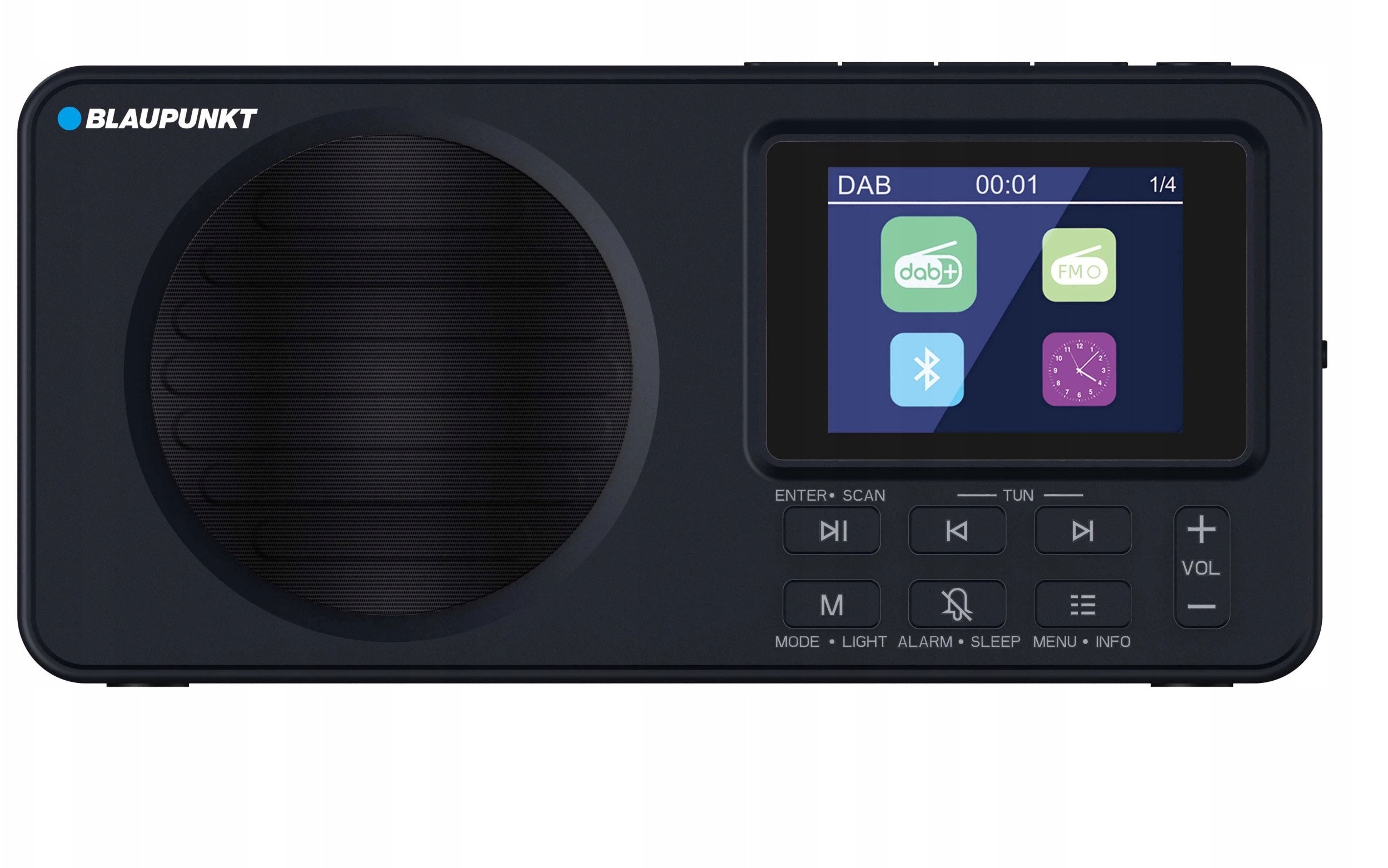 Radio RADIO DR 6BK CYFROWE CZARNE