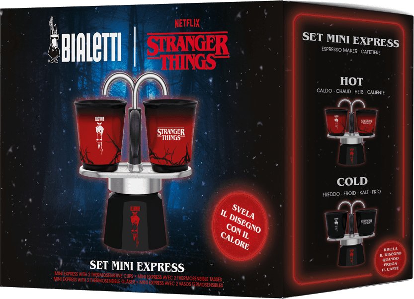 Kawiarka Bialetti MINI EXPRESS Set Stranger