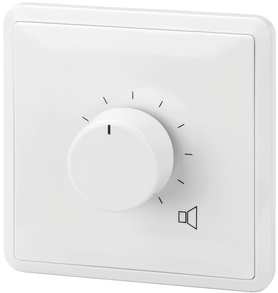 Monacor ATT-306PEU Rotary volume control, White