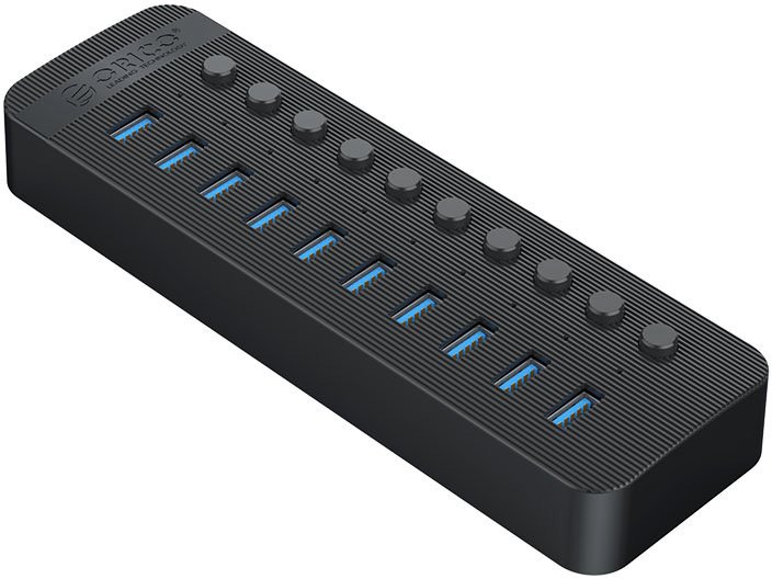 HUB USB Orico  CT2U3-10AB 10x USB-A