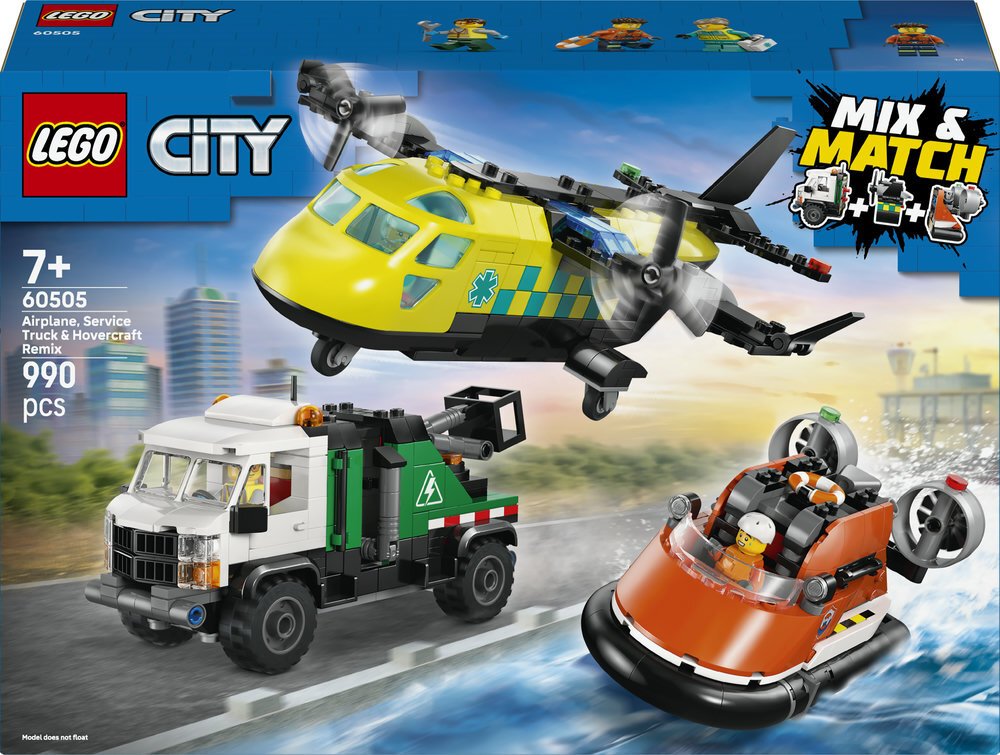 LEGO CITY 60505 Airplane, Service Truck