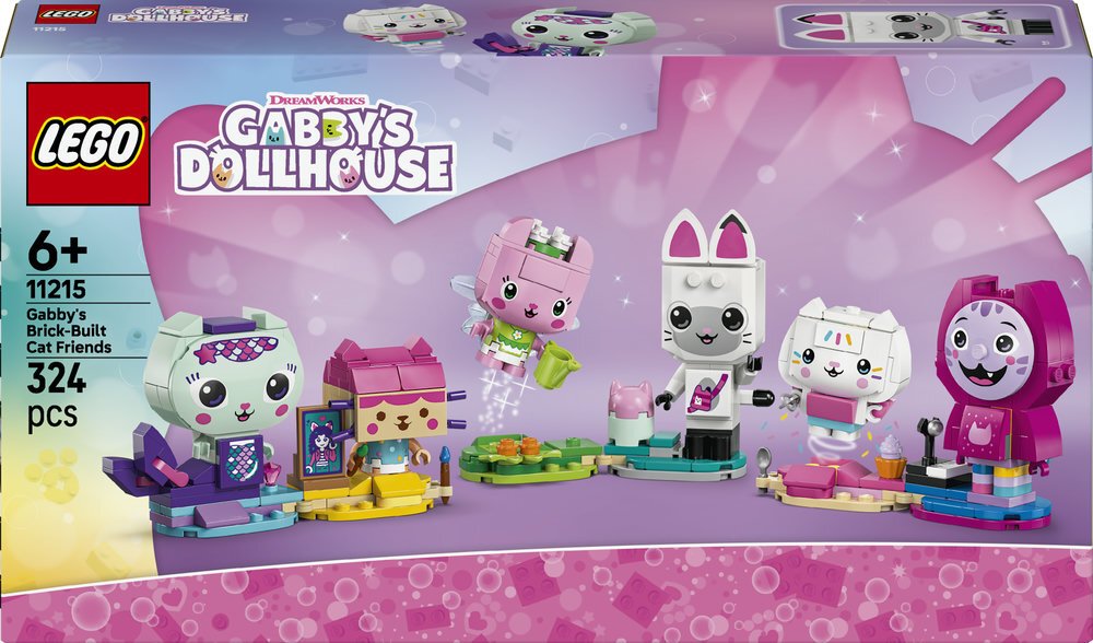 LEGO GABBY`S DOLLHOUSE 11215 Gabby`s Brick-Built