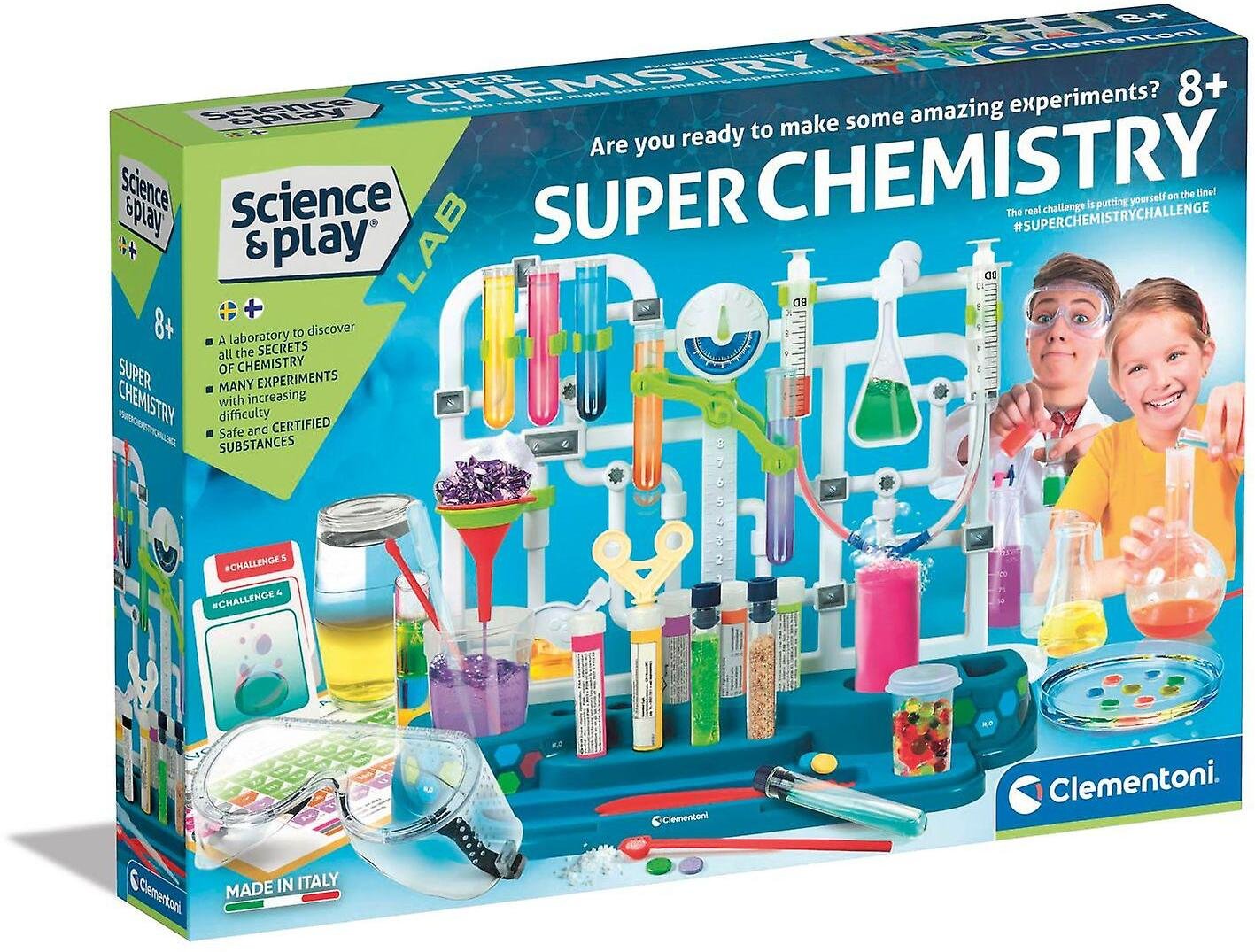 Clementoni Super Chemistry zestaw naukowy |