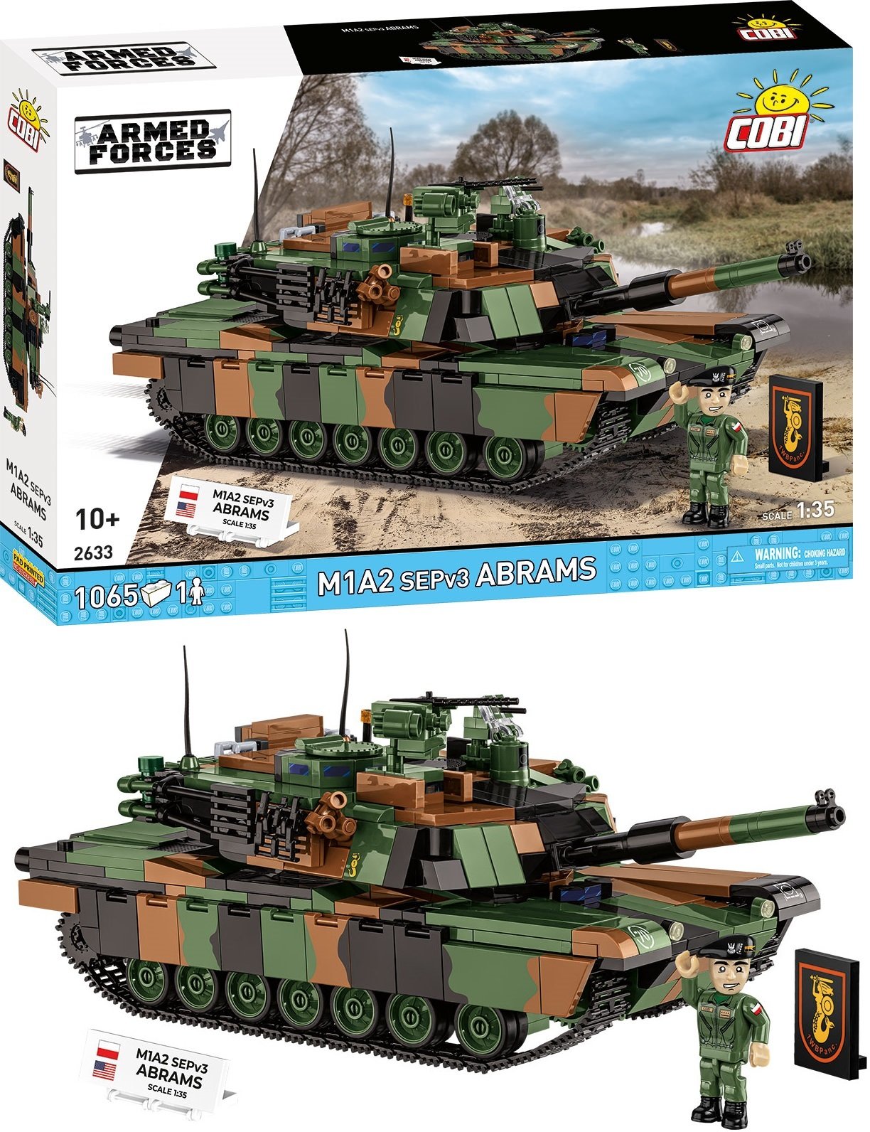 Cobi M1A2 SEPv3 Abrams | 5902251026332