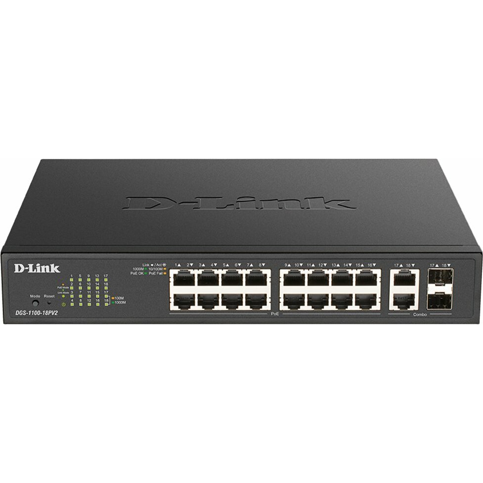 DLINK Gigabit Smart Managed Switch DGS-1100-18PV2