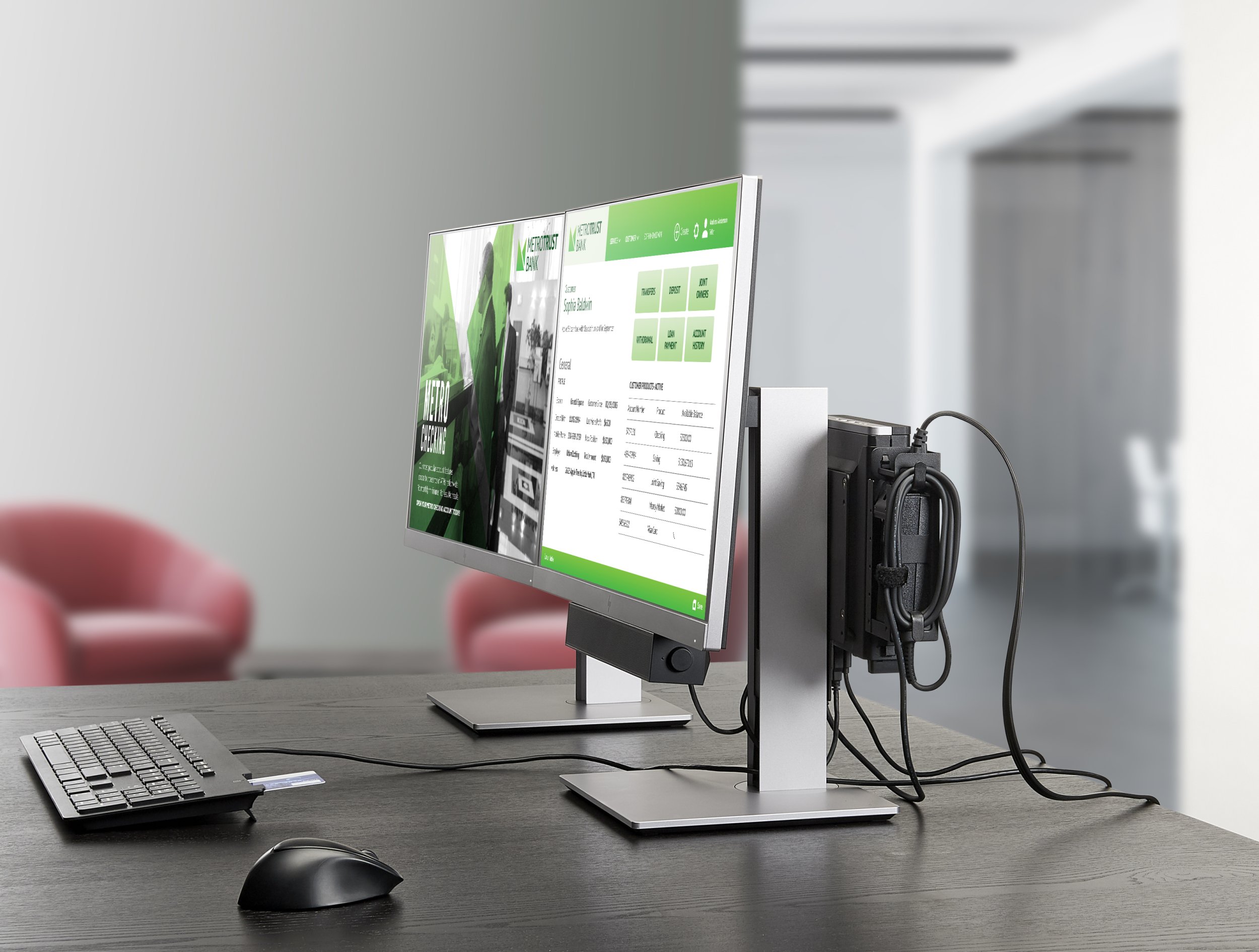 Klawiatura HP Business Slim Smartcard (USB
