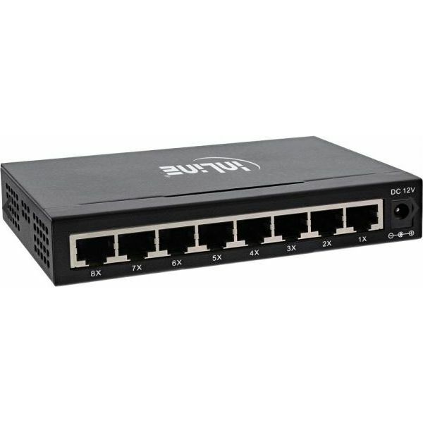 InLine Gigabit Network Switch 8-Port, 1GBit/s