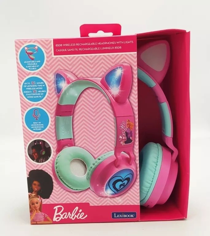 Słuchawki Lexibook Barbie Cat`s ears shape