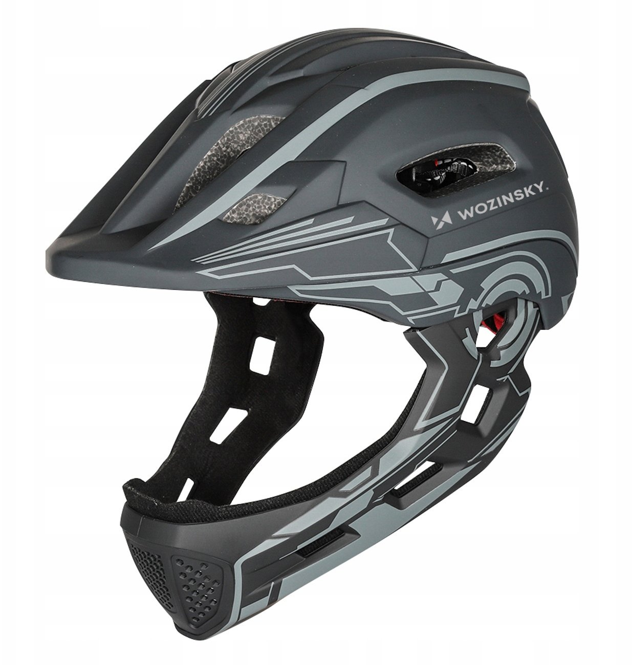 Wozinsky Kask rowerowy fullface dziecięcy Wozinsky