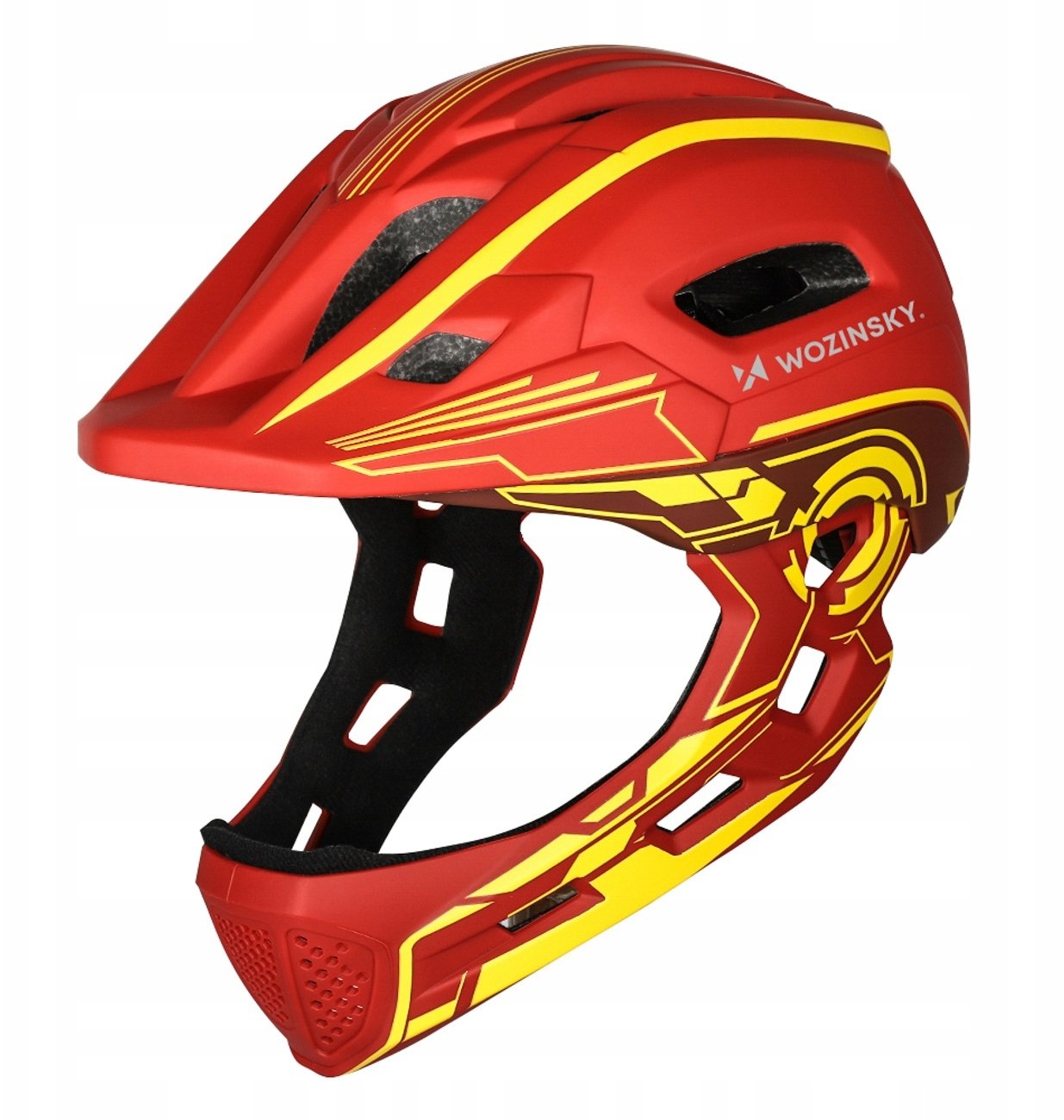 Wozinsky Kask rowerowy fullface dziecięcy Wozinsky