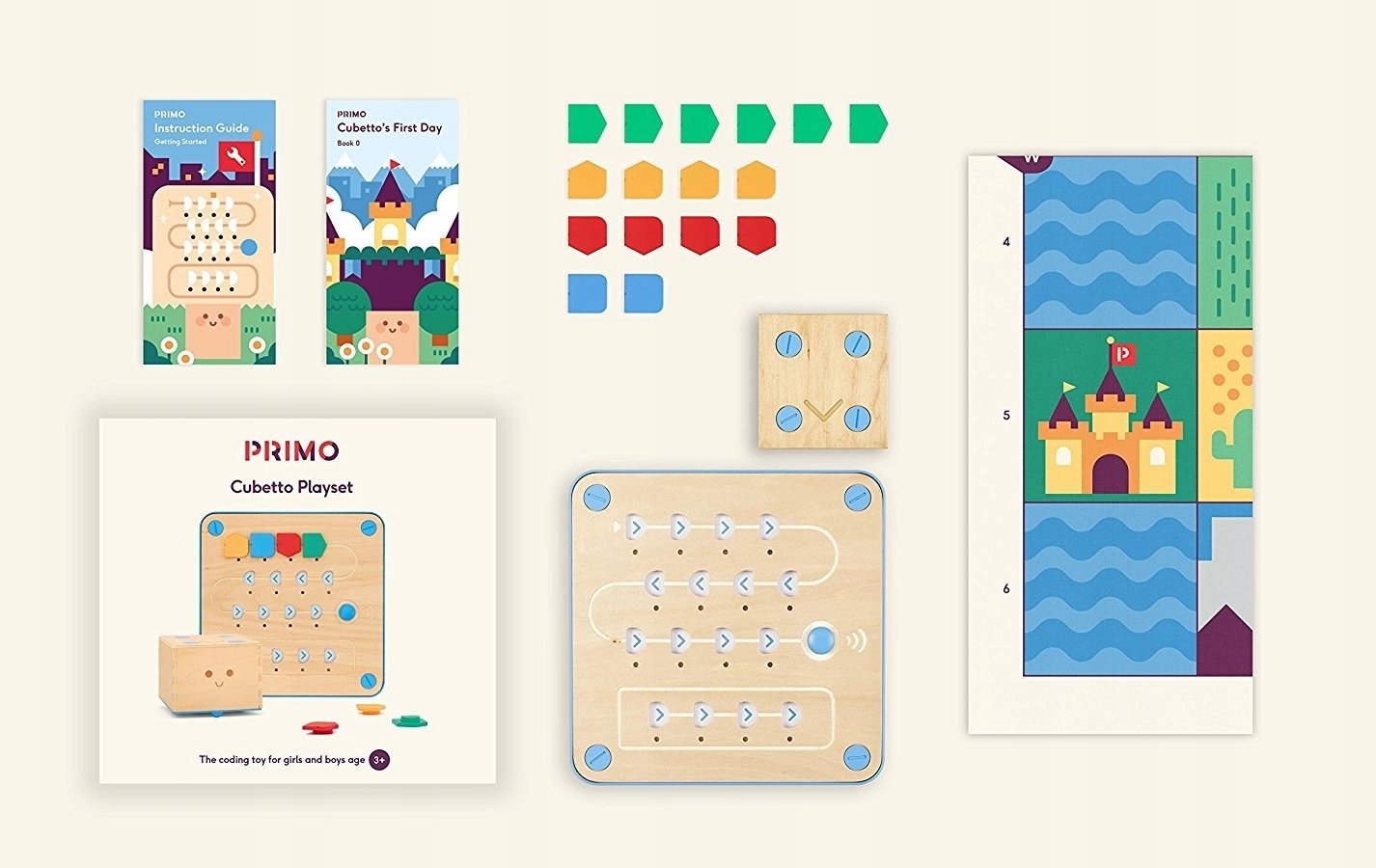 Hasbro Primo Toys Cubetto Playset, 3