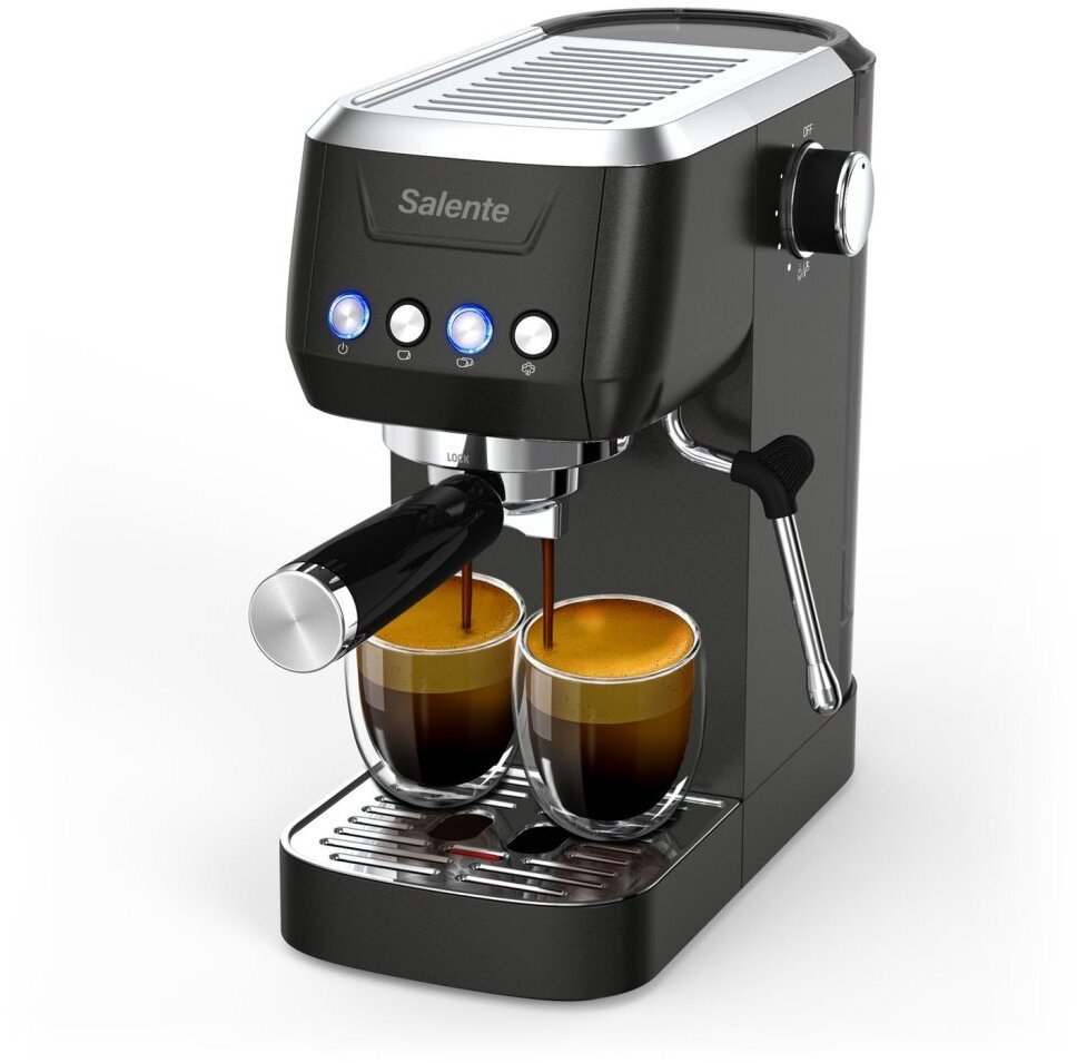 Evolveo Salente Coffio, pákový kávovar, black-anthracite