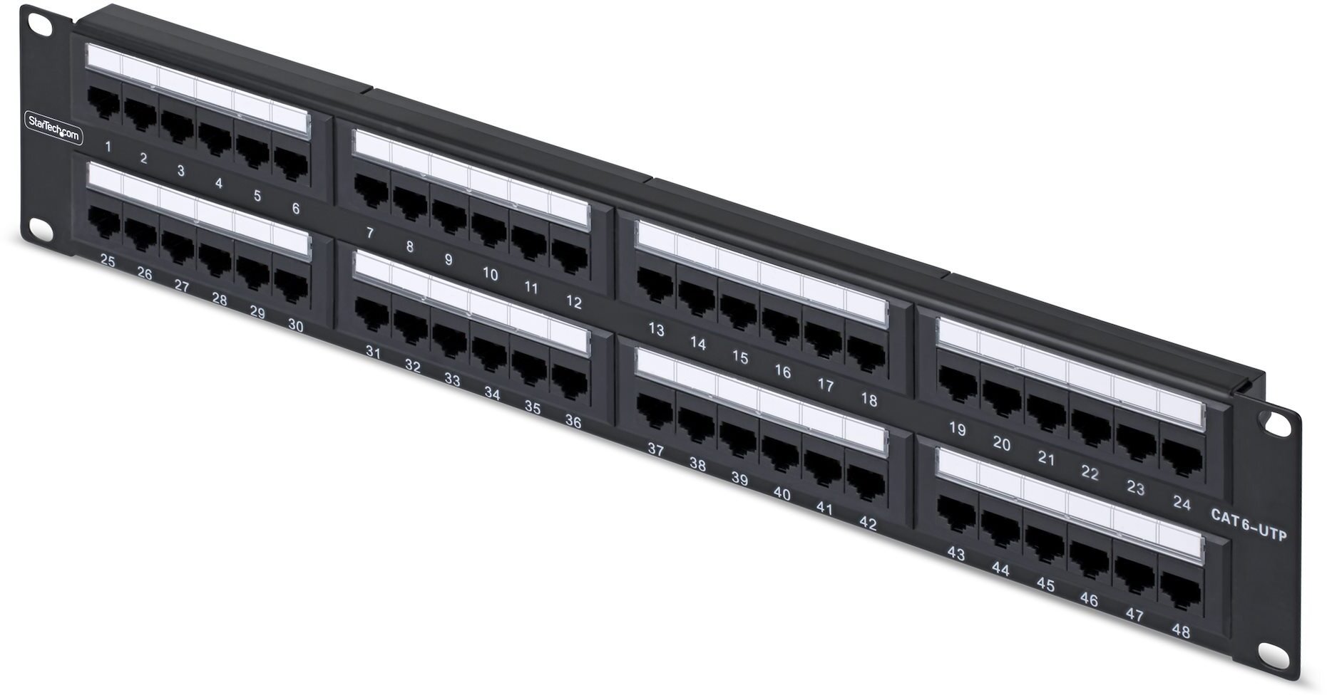 StarTech 48-PORT 2U CAT6 PATCH PANEL