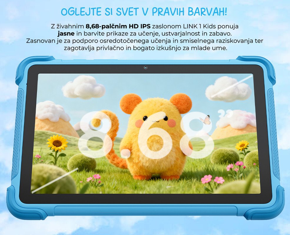 TABLET LINK 1 KIDS 8" 4/64GB/LINK1KIDS