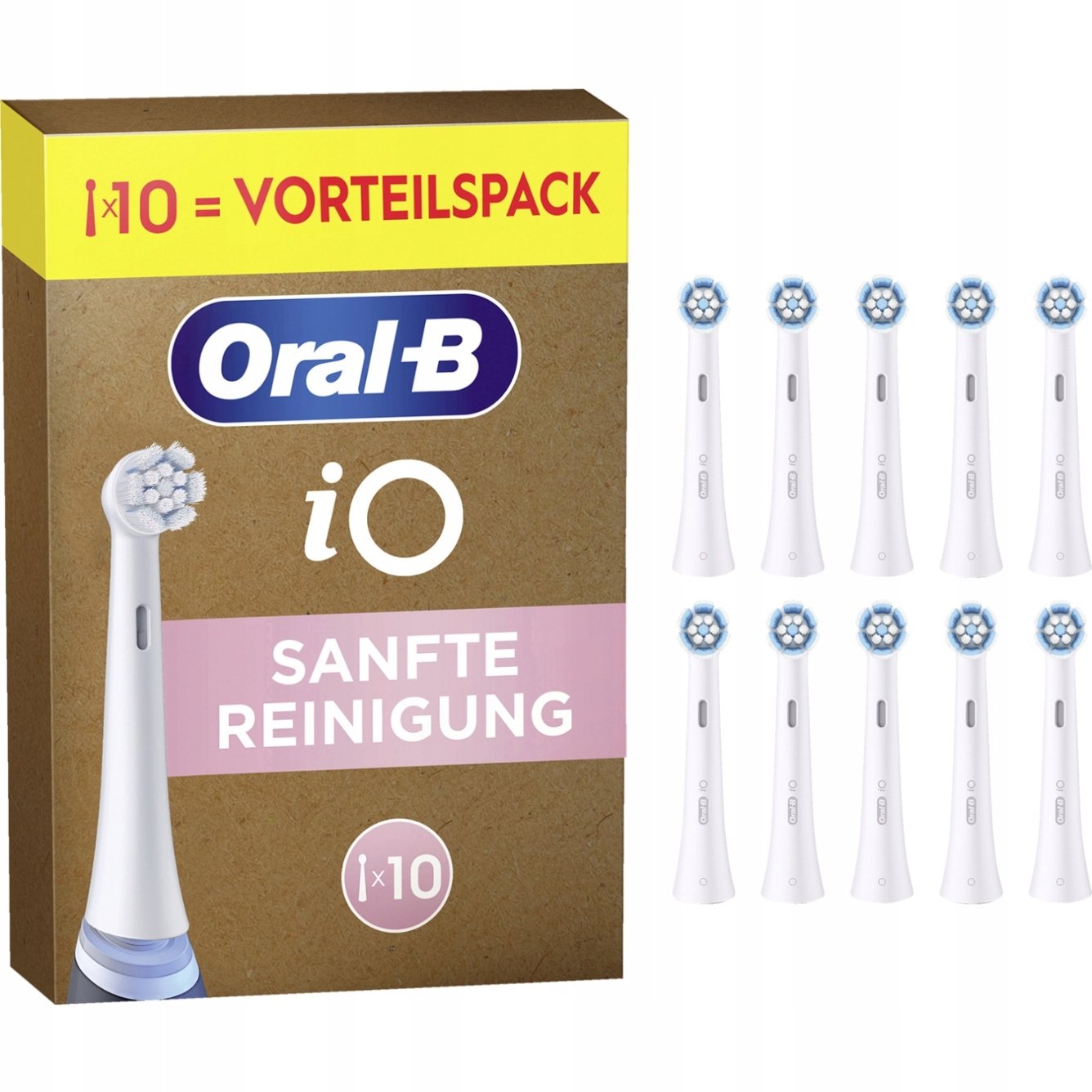 Braun Oral-B iO Aufsteckbürsten Sanfte Reinigung