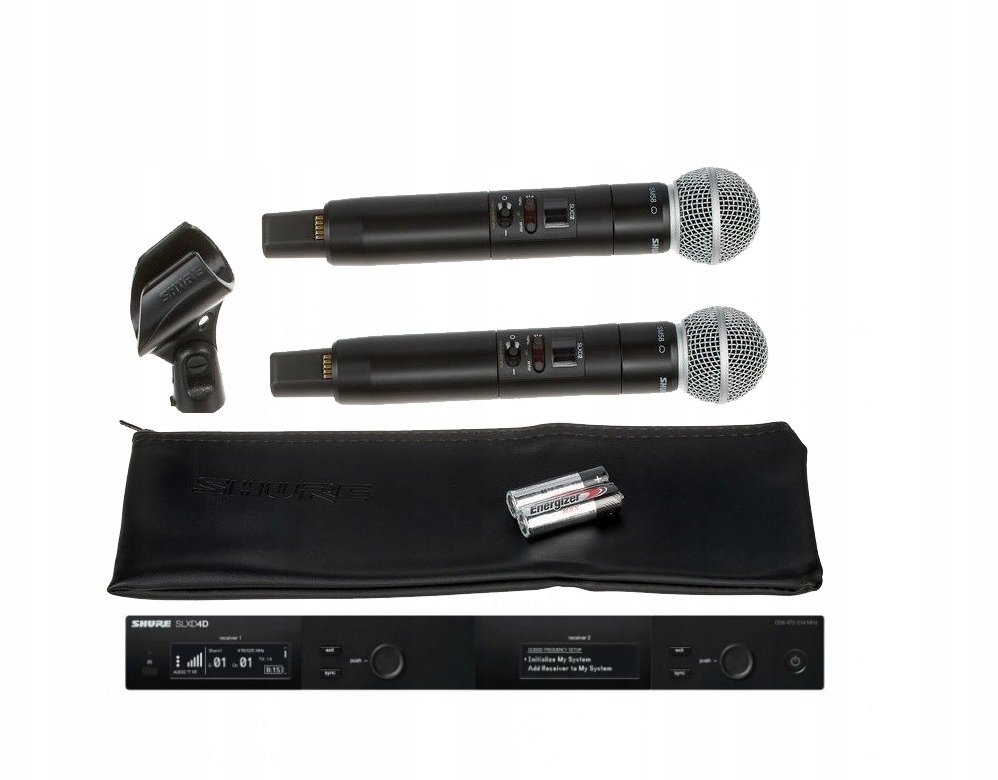 Shure SLXD24DE/SM58-G59 - dual digital wireless