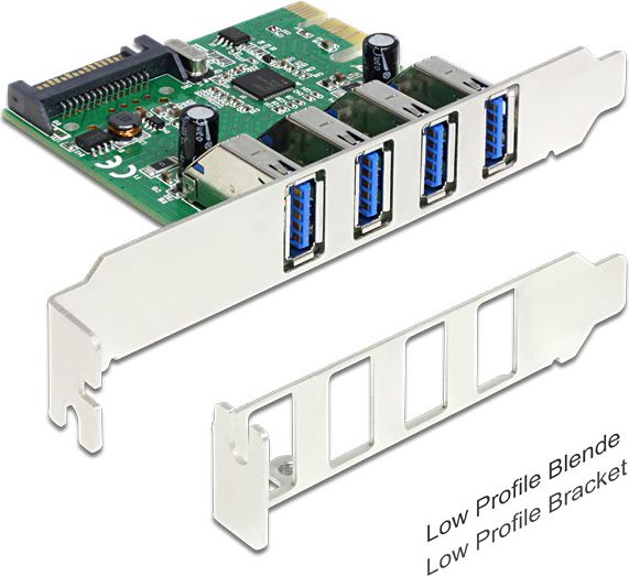 Kontroler Delock PCIe 2.0 x1