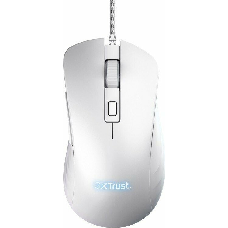 Trust GXT924W YBAR+/Herní/Optická/Pro praváky/25 600 DPI/Drátová