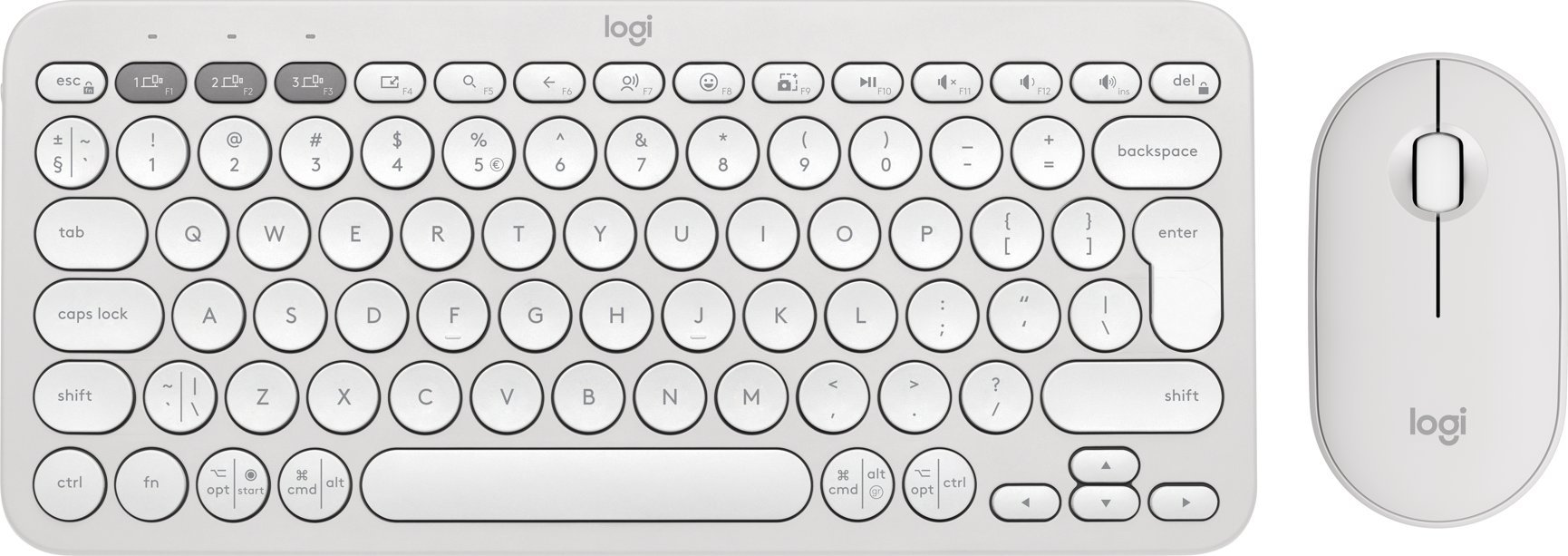 Logitech Pebble 2 combo - tenká