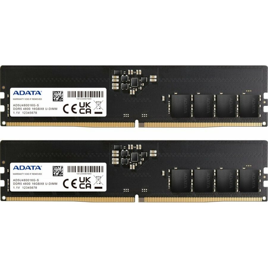 Adata/DDR5/32GB/4800MHz/CL40/2x16GB | AD5U480016G-DT | 4711085936455
