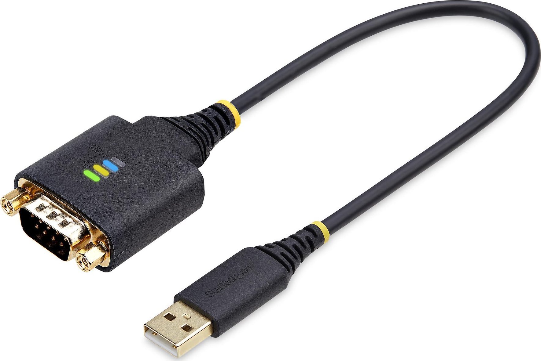 StarTech 1P1FFC-USB-SERIAL kabel równoległy Czarny 0