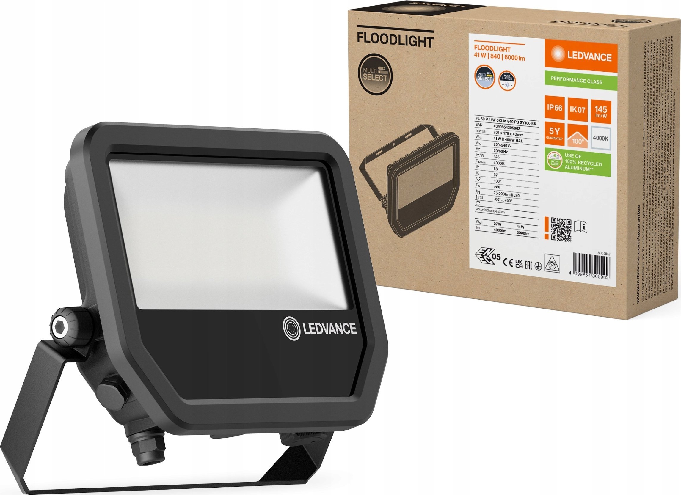 Naświetlacz GE Lighting FLOODLIGHT 41W 145LM/W
