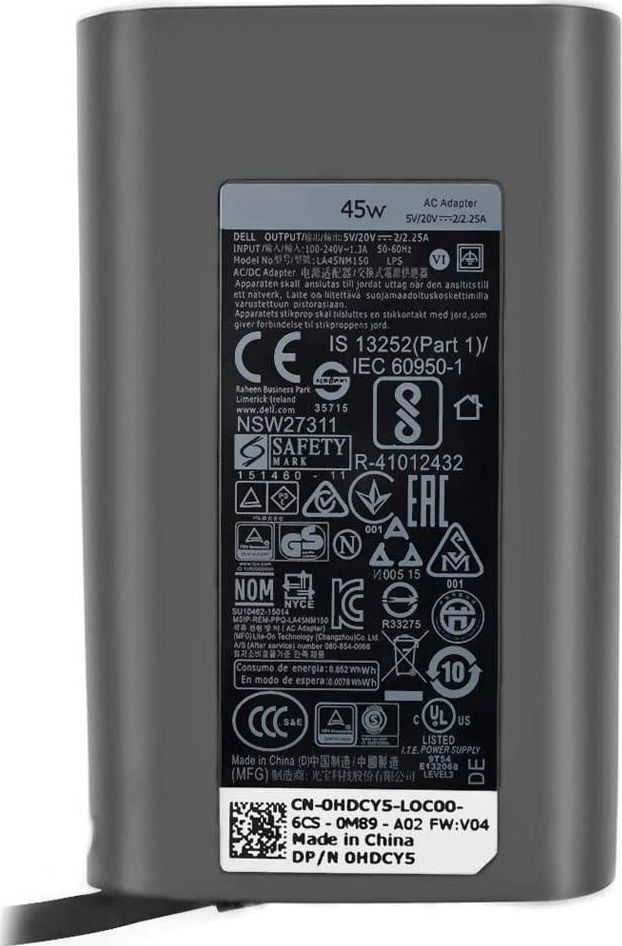 Dell AC adaptér 45W USB-C |