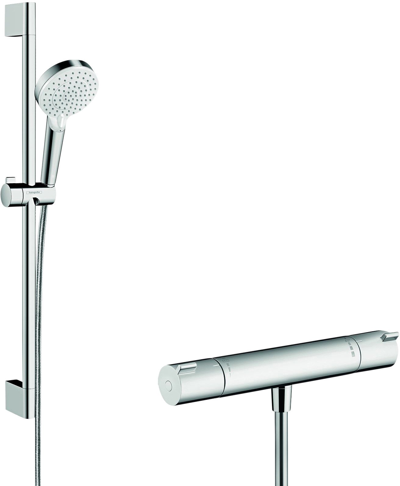 Zestaw prysznicowy Hansgrohe HG Ecostat 1001CL