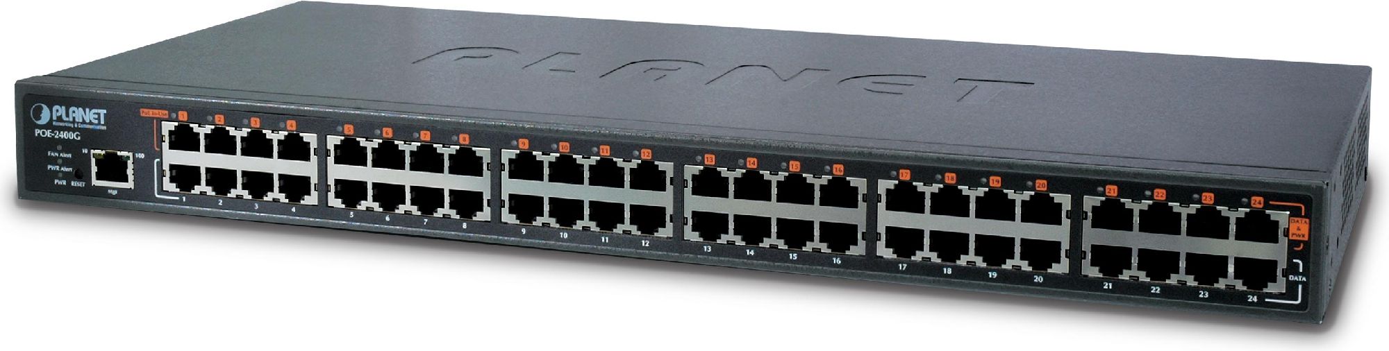 Konwerter światłowodowy Planet POE-2400G | POE2400G