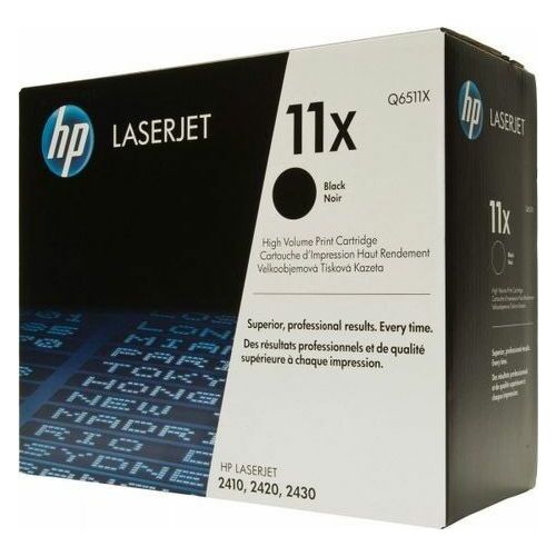 Toner HP 11X Black Oryginał  (Q6511X)