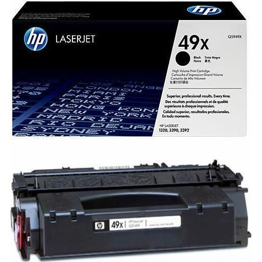 Toner HP 49X Black Oryginał  (Q5949X)
